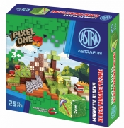 Zestaw klocków magnetycznych AstraFun Pixel One Farma - 25 el.